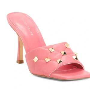 Marc Fisher pink studded heals